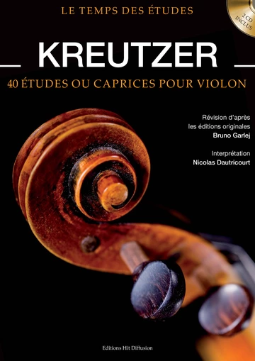 Le Temps des études Kreutzer (violon) + 2 CD audio Visuell